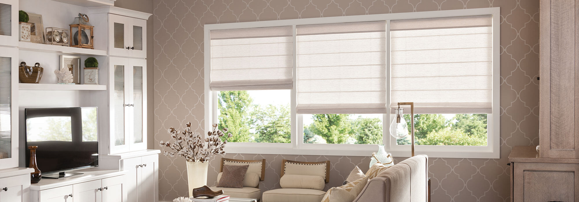 Custom Classic Roman Shades Bali Blinds And Shades